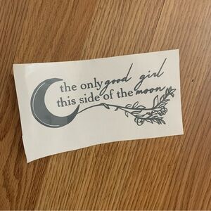 Glossy Dark Grey Vinyl Decal